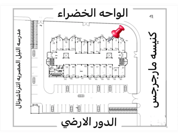 محل تجاري في VENI MALL بإطلالة مباشرة على الواحة الخضراء