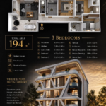 شقة 194 متر للبيع في شمال الرحاب من Gro Developments