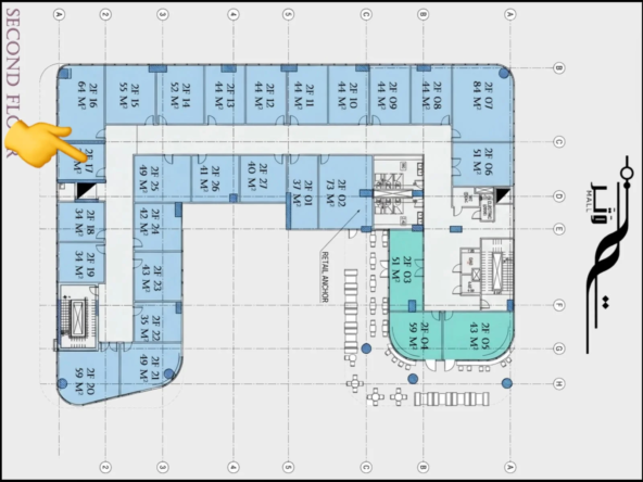 وتر COMPLEX.. محل تجاري في موقع استراتيجي أمام جامعة UH