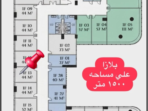 محل تجاري للبيع في R5 وR4 – مشروع 15 بمقدم يبدأ من 5%