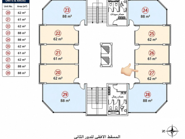 محل تجاري للبيع في العاصمة الإدارية الجديدة – Vici COMPLEX