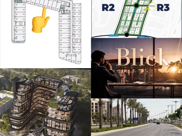 مكتب إداري للبيع في BLICK MALL بمقدم يبدأ من 30%
